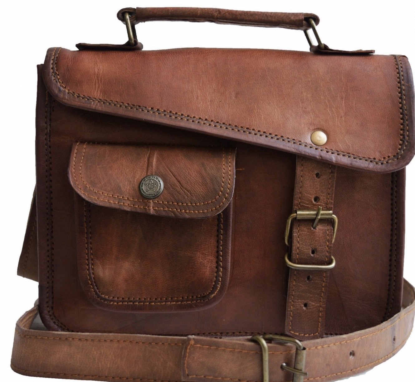 Leather Messenger Bags for Men: Your Ultimate Guide插图4